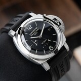 Panerai Luminor 1950 10 Days GMT Stainless Steel Black Dial B P Pam270