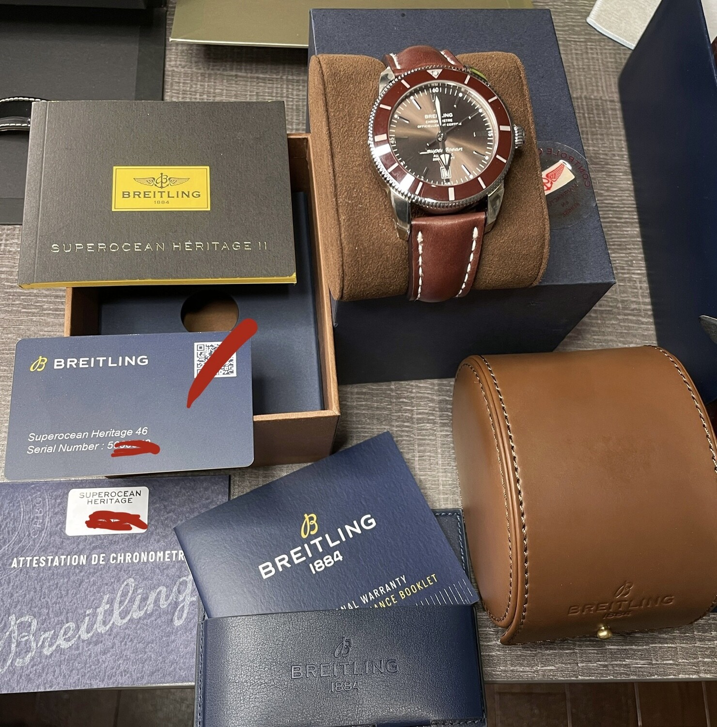 BREITLING 時計ケース ブラウン C00137912_124342932.jpg?v=