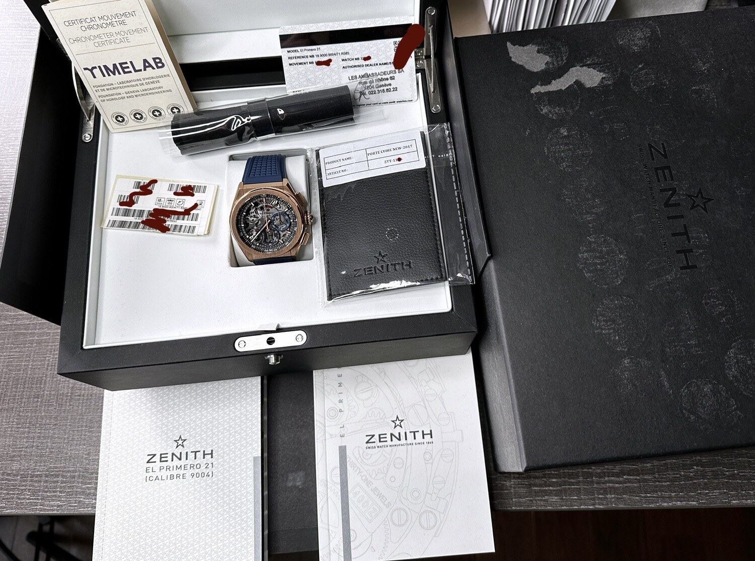 Zenith Defy El Primero 21 Rose Gold Openworked Chronograph High