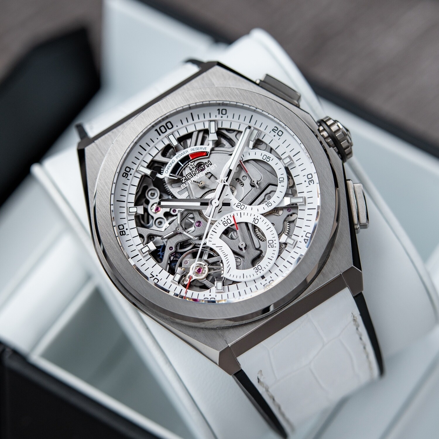Zenith Defy El Primero 21 Japan Edition White Openworked