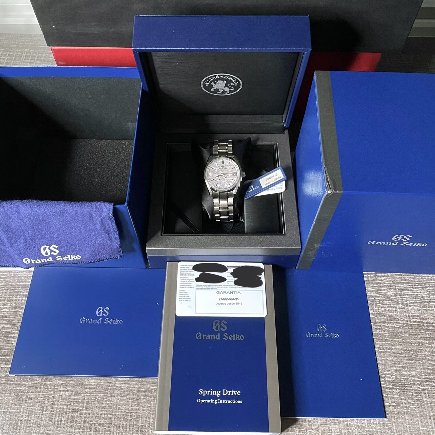 Grand Seiko Heritage Collection Spring Drive UNWORN 2023 Shunbun