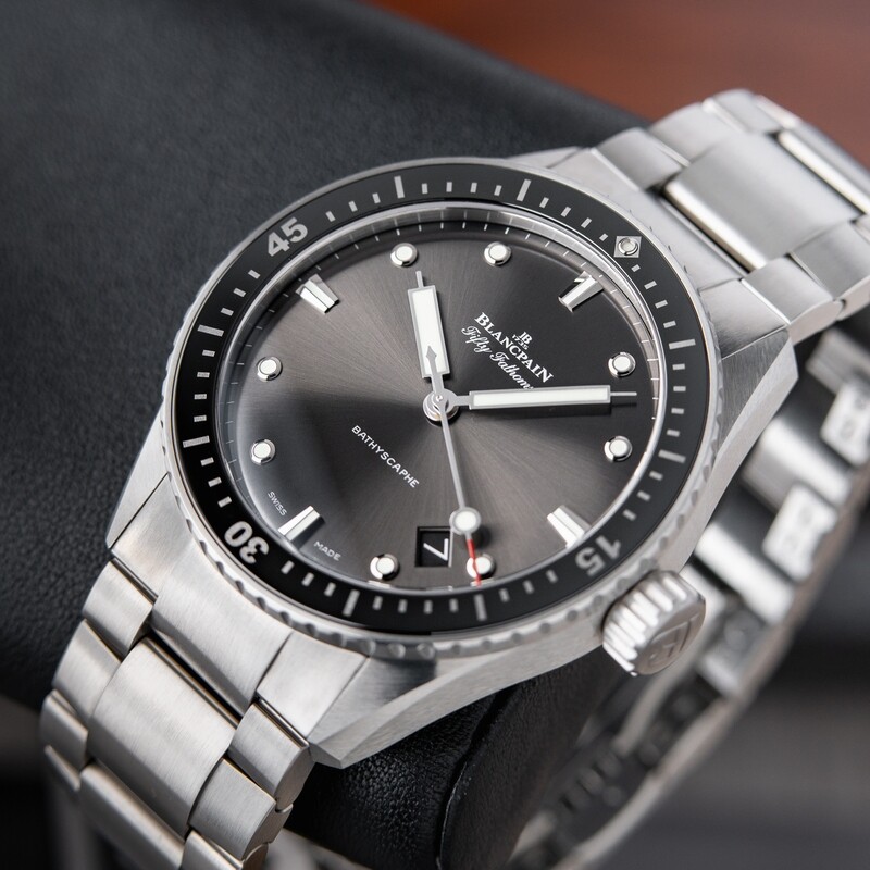 Blancpain Fifty Fathoms Bathyscaphe 5000 Diver 1/2023 120 Hour Reserve