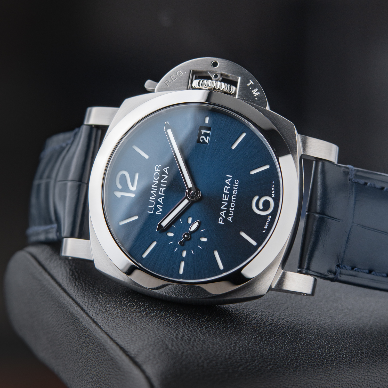 Panerai Luminor 1950 Quaranta 5 2022 UNWORN Blue Automatic Steel