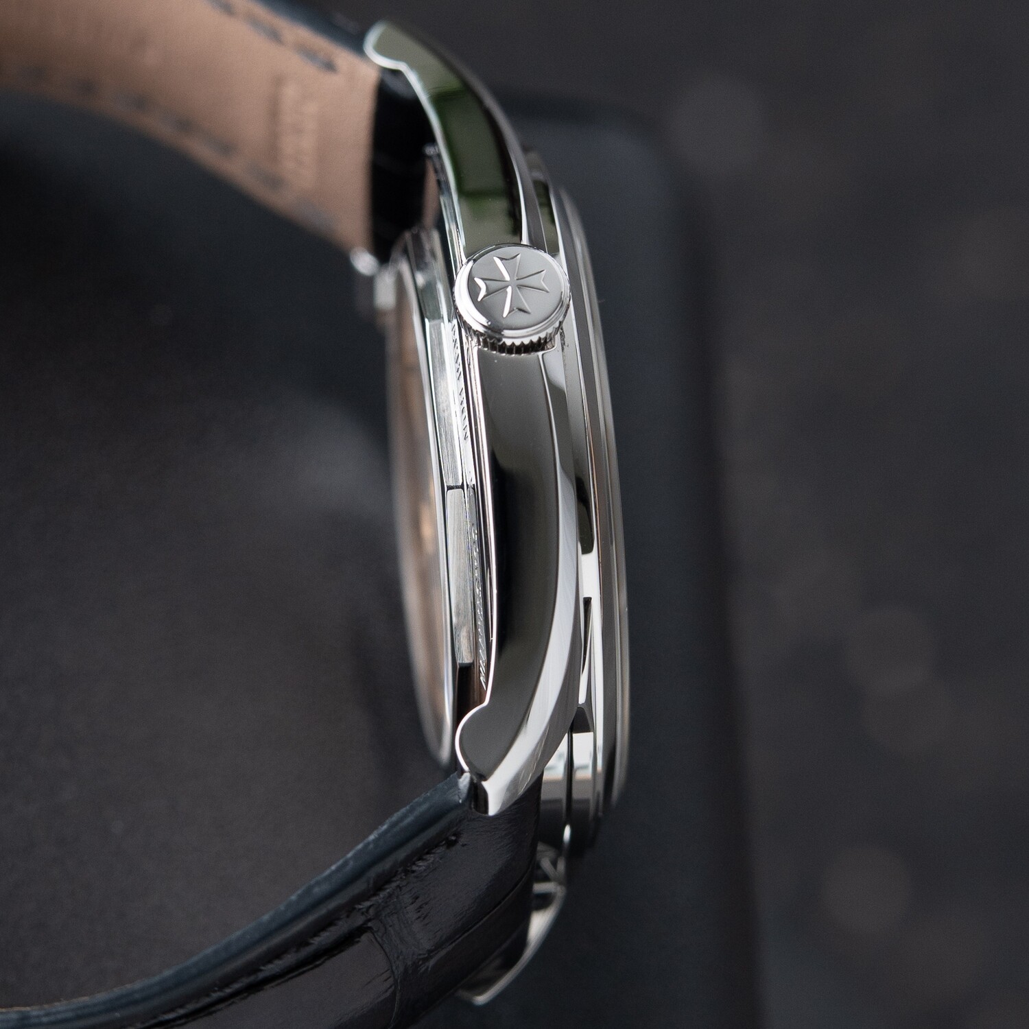 Vacheron Constantin Fiftysix Self-Winding Silver Dial Steel Leather