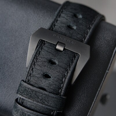 Panerai Radiomir 8 Days Black Ceramica Ceramic Black Leather Pam384