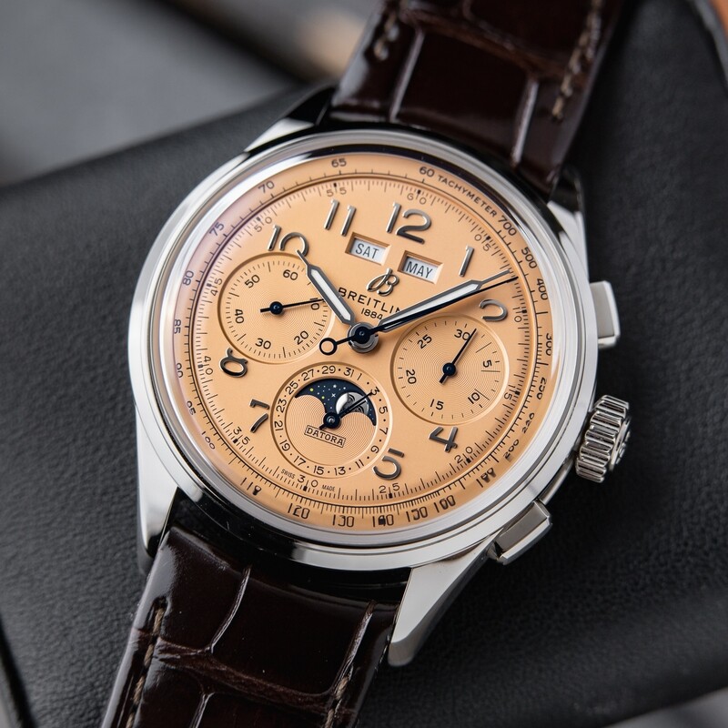 Breitling Premier B25 Datora Chronograph Moonphase Annual Calendar