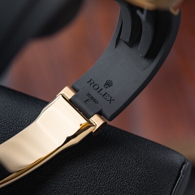 Rolex Sky-Dweller Yellow Gold Oysterflex Black Dial 2022 Date