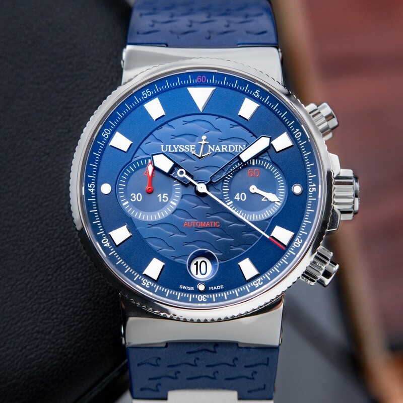 Ulysse Nardin Blue Seal Maxi Marine Chronograph Limited Edition