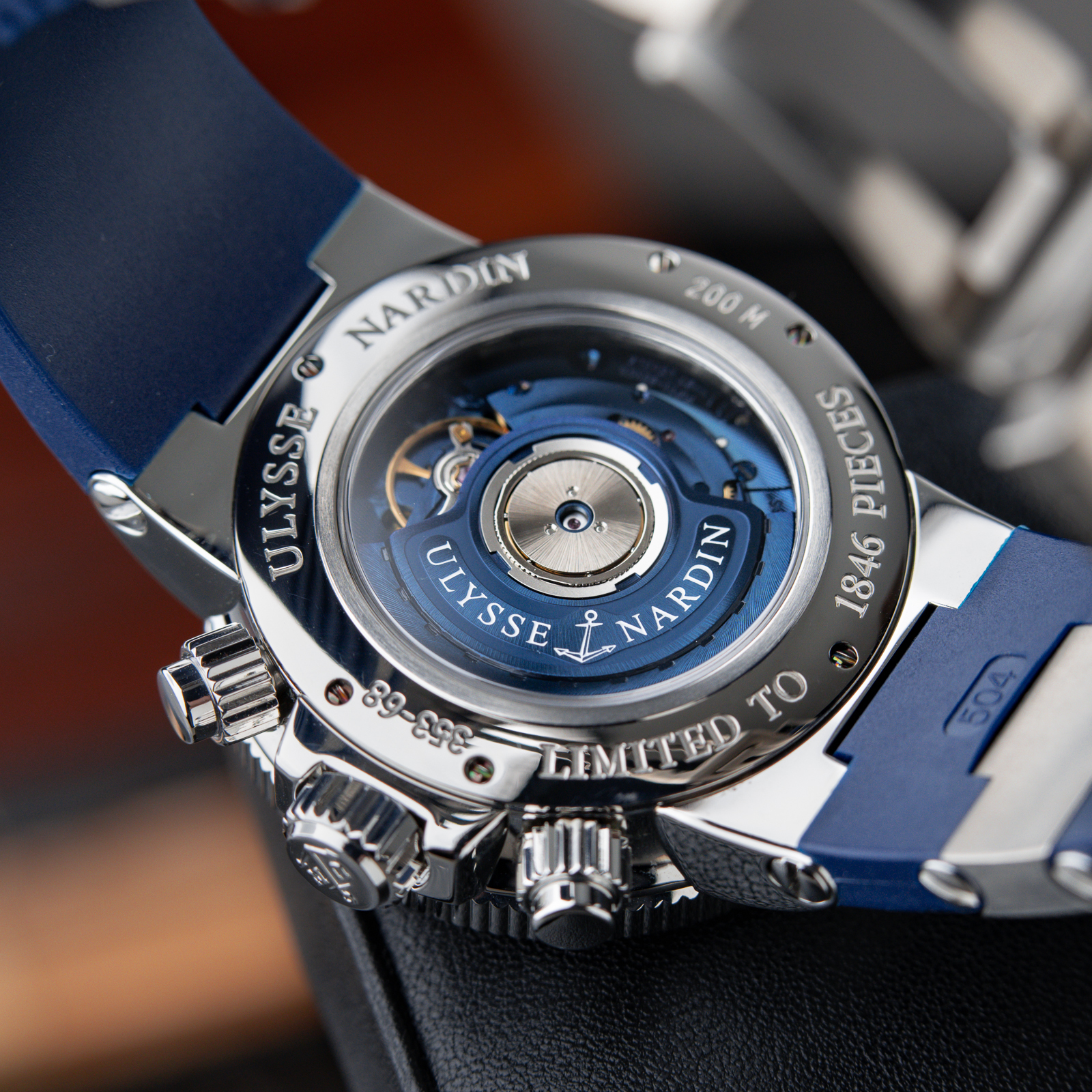 Ulysse Nardin Blue Seal Maxi Marine Chronograph Limited Edition