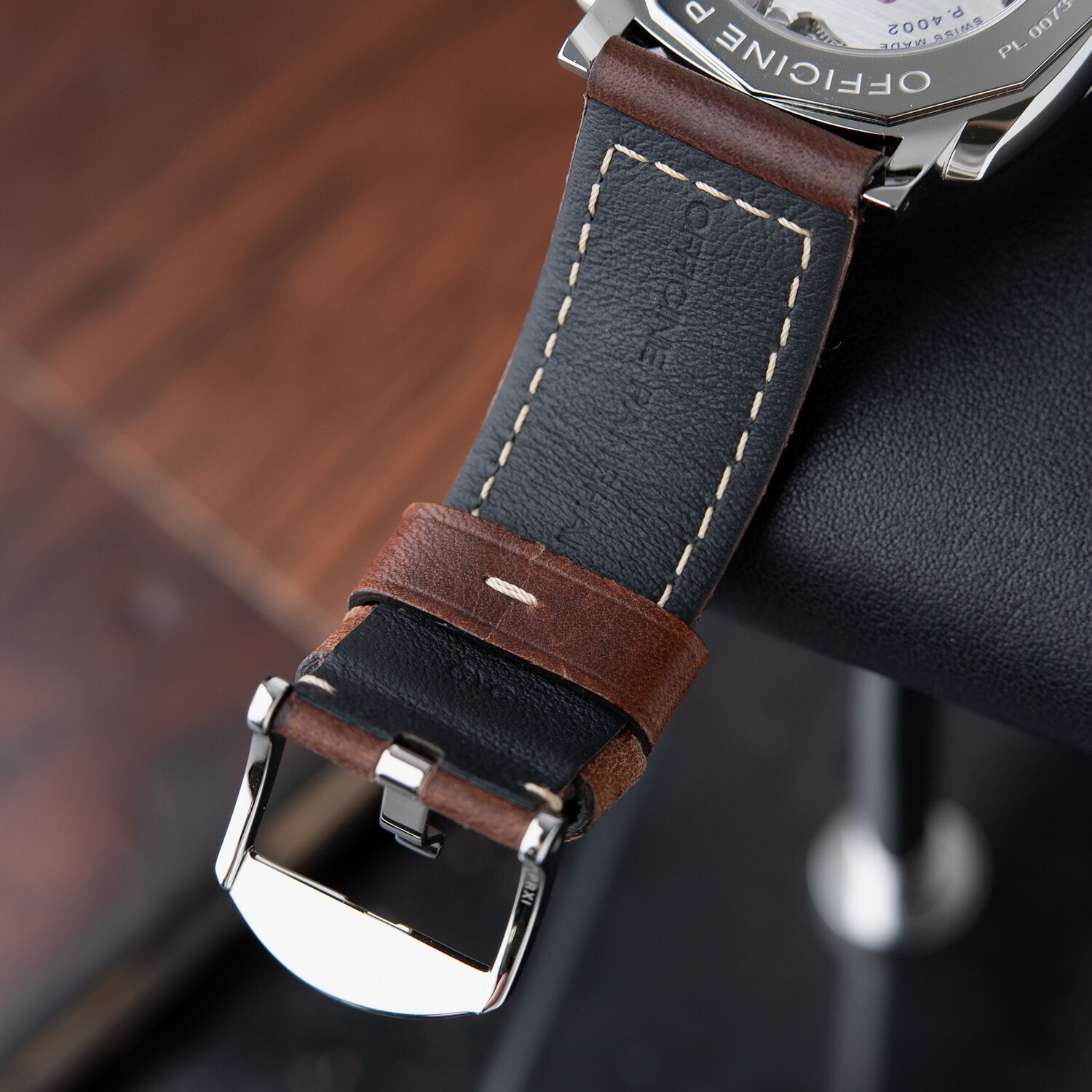 Panerai Radiomir GMT Power Reserve Green Dial Automatic Leather Pam999