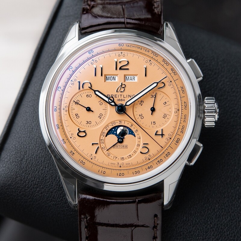 Breitling Premier B25 Datora UNWORN 5/2023 Moonphase Annual Calendar