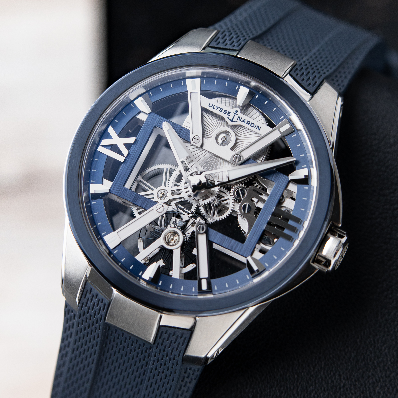 Ulysse Nardin Executive Skeleton X Openworked Silicium Titanium