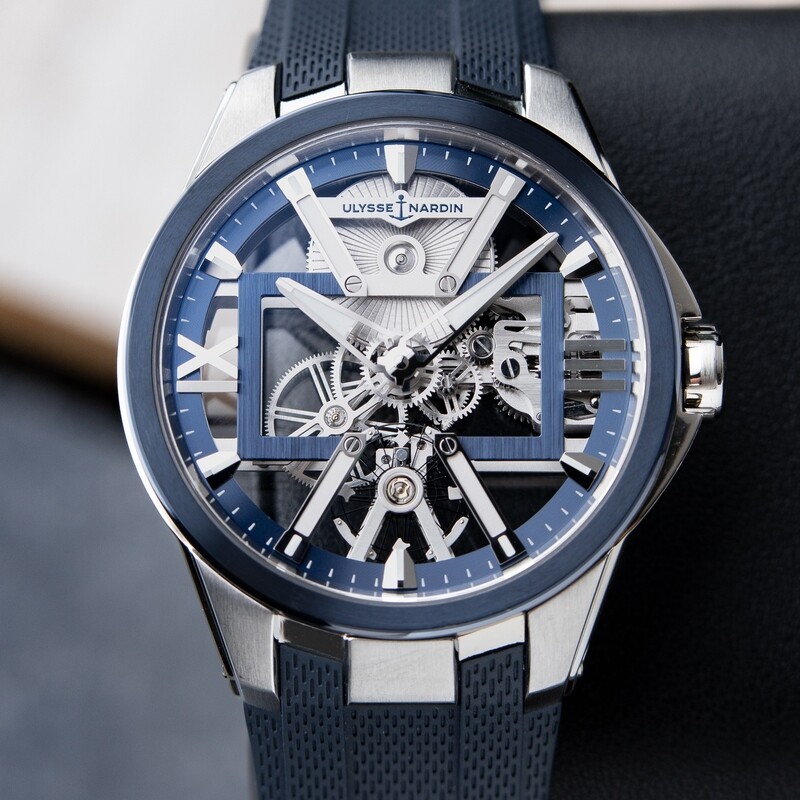 Ulysse Nardin Executive Skeleton X Openworked Silicium Titanium