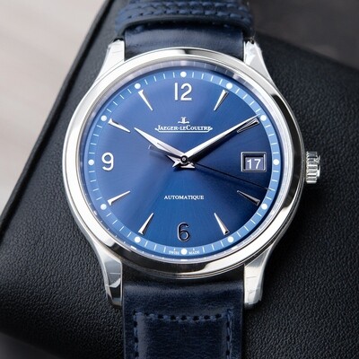 Jaeger-LeCoultre Master Control Date STICKERED Limited Edition Blue Dial