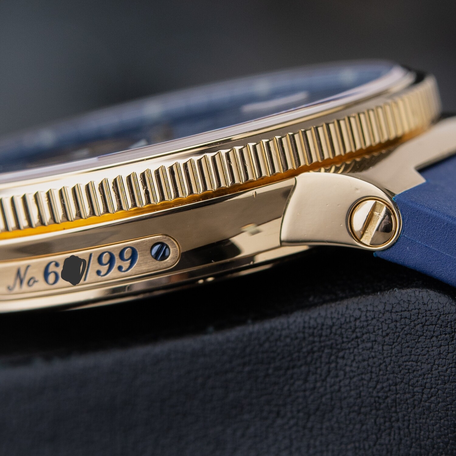 Ulysse Nardin Maxi Marine Chronometer RARE Savarona LE Rose Blue