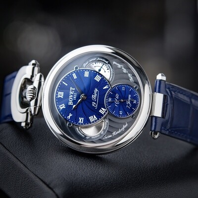 Bovet 19Thirty Fleurier 1 of 60 Great Guilloche Stainless Steel