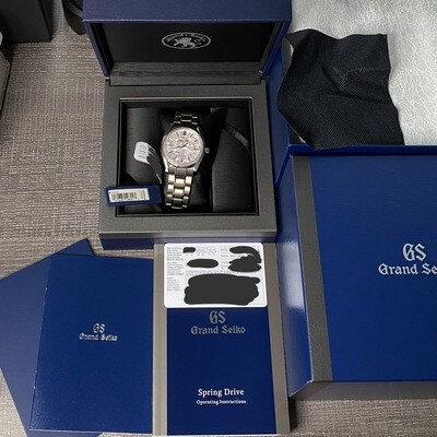 Grand Seiko Heritage Collection Spring Drive 6/2023 UNWORN Shunbun