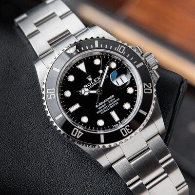 Rolex Submariner Date 41mm Stainless Steel Black Dial Watch 126610LN