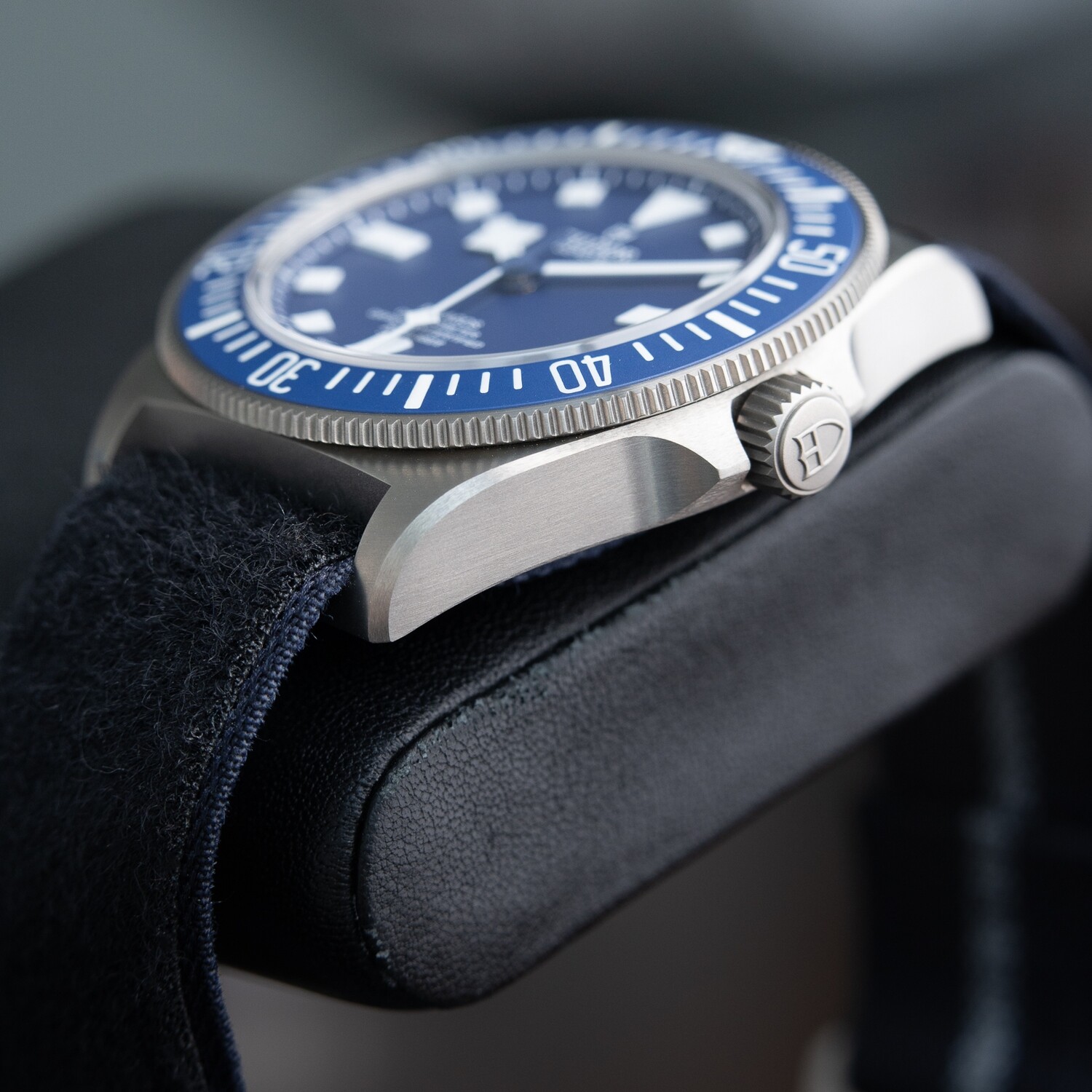 Tudor Pelagos FXD MN22 Marine Nationale Titanium Blue Dial Diver's