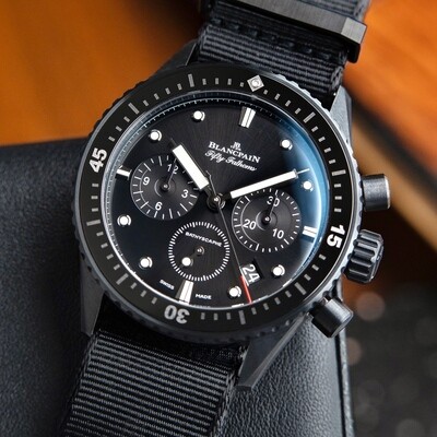Blancpain Fifty Fathoms Bathyscaphe Chronographe Flyback Ceramic