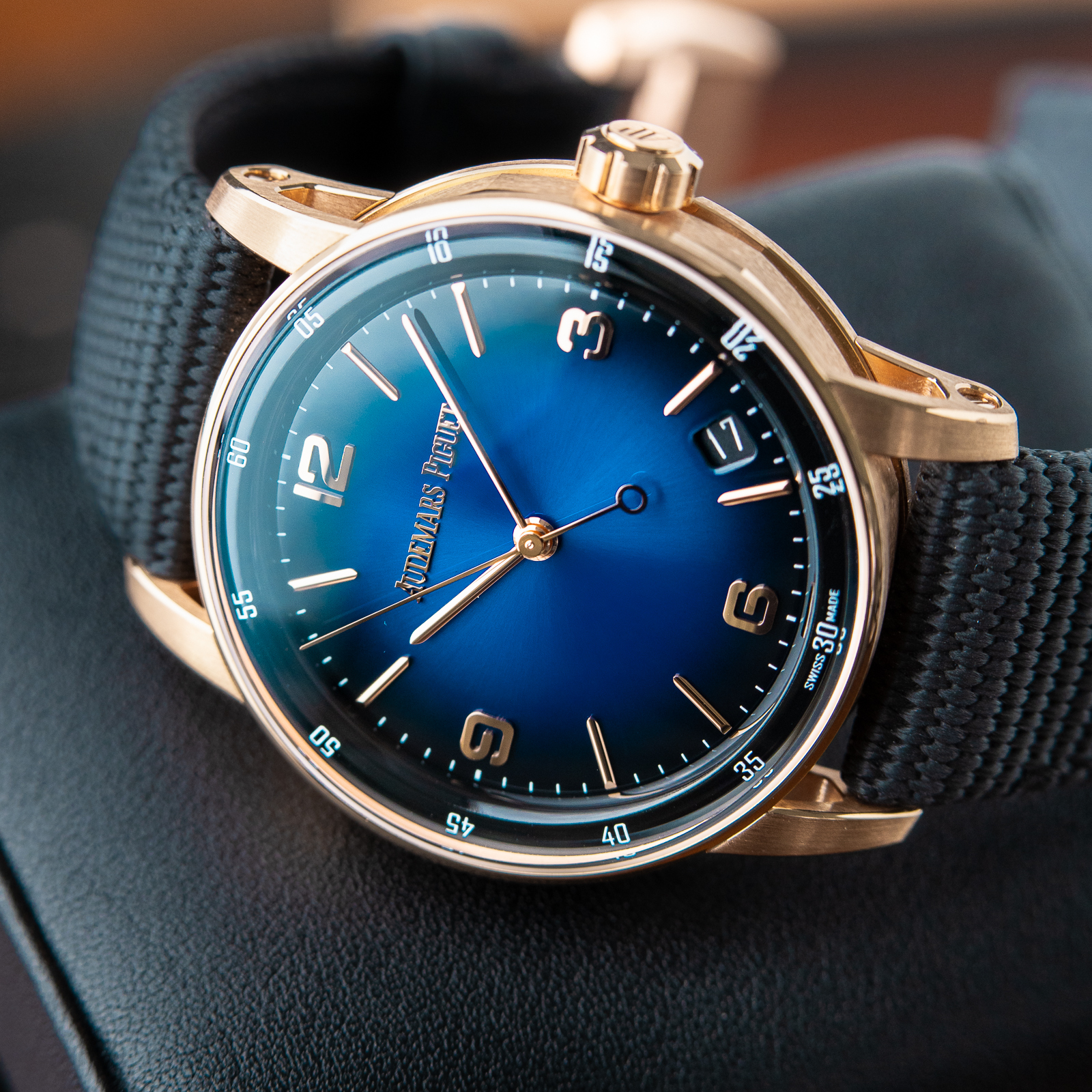 Audemars Piguet Code 11.59 Rose Gold Blue Dial Automatic 4302 41mm