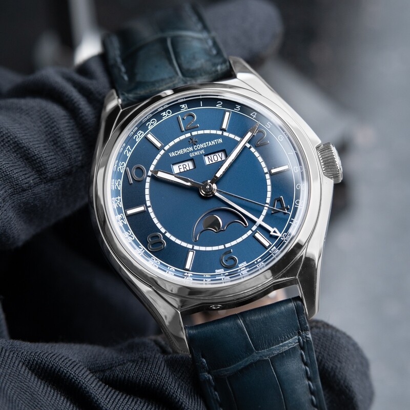 Vacheron Constantin Fiftysix Complete Calendar 40 Moonphase Blue 4000E/000A-B548