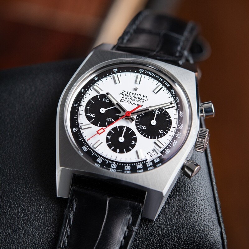 Zenith El Primero Chronomaster Revival Chronograph Automatic White Dial Bracelet
