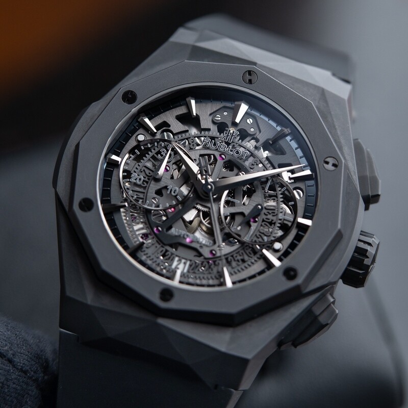 Hublot Orlinski Classic Aerofusion Ceramic Chronograph Limited Edition Skeleton