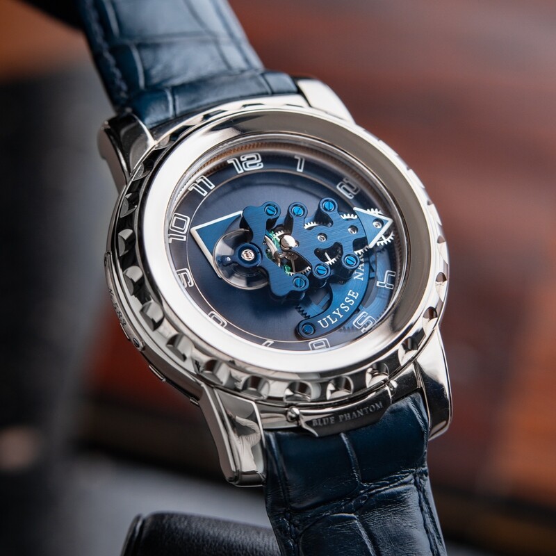 Ulysse Nardin Freak Blue Phantom White Gold Carousel Tourbillon