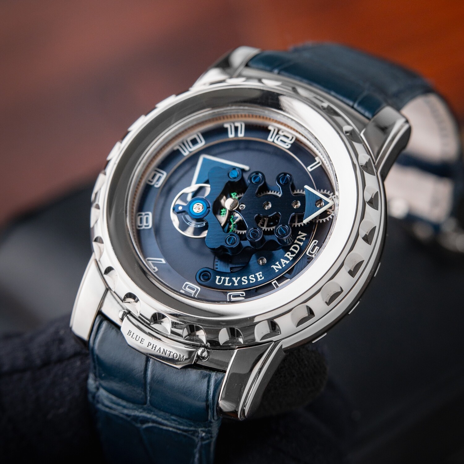 Ulysse Nardin Freak Blue Phantom White Gold Carousel Tourbillon
