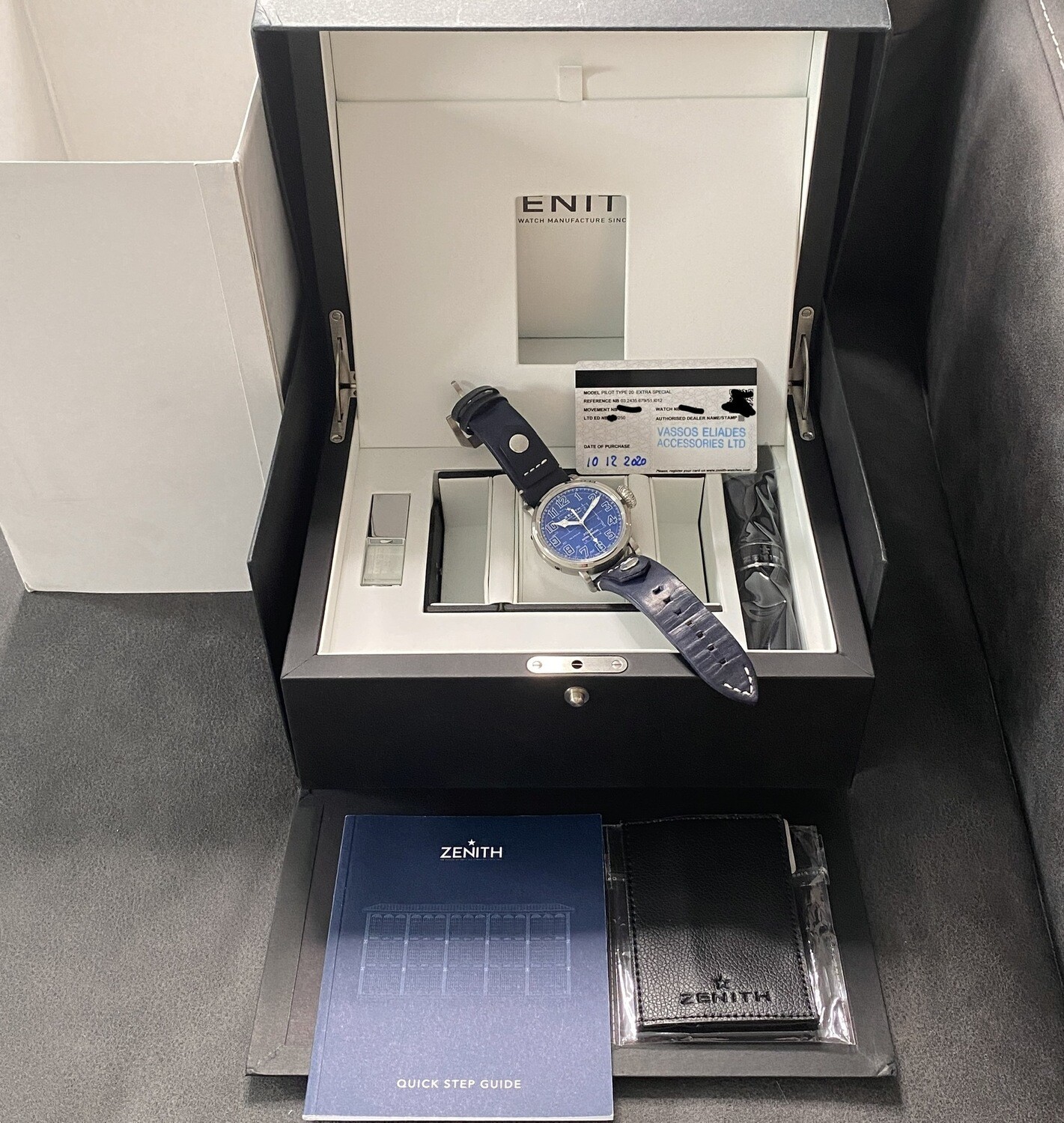 Zenith Pilot Type 20 Extra Special Blueprint Limited to 250