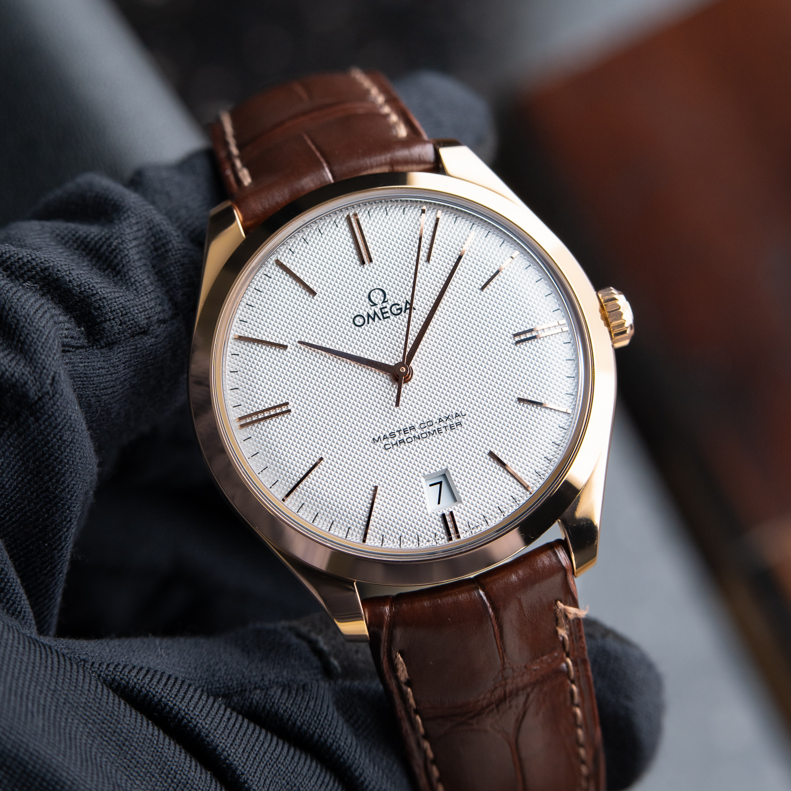 Omega De Ville Trésor Master Co-Axial Chronometer Set Rose Gold 40mm