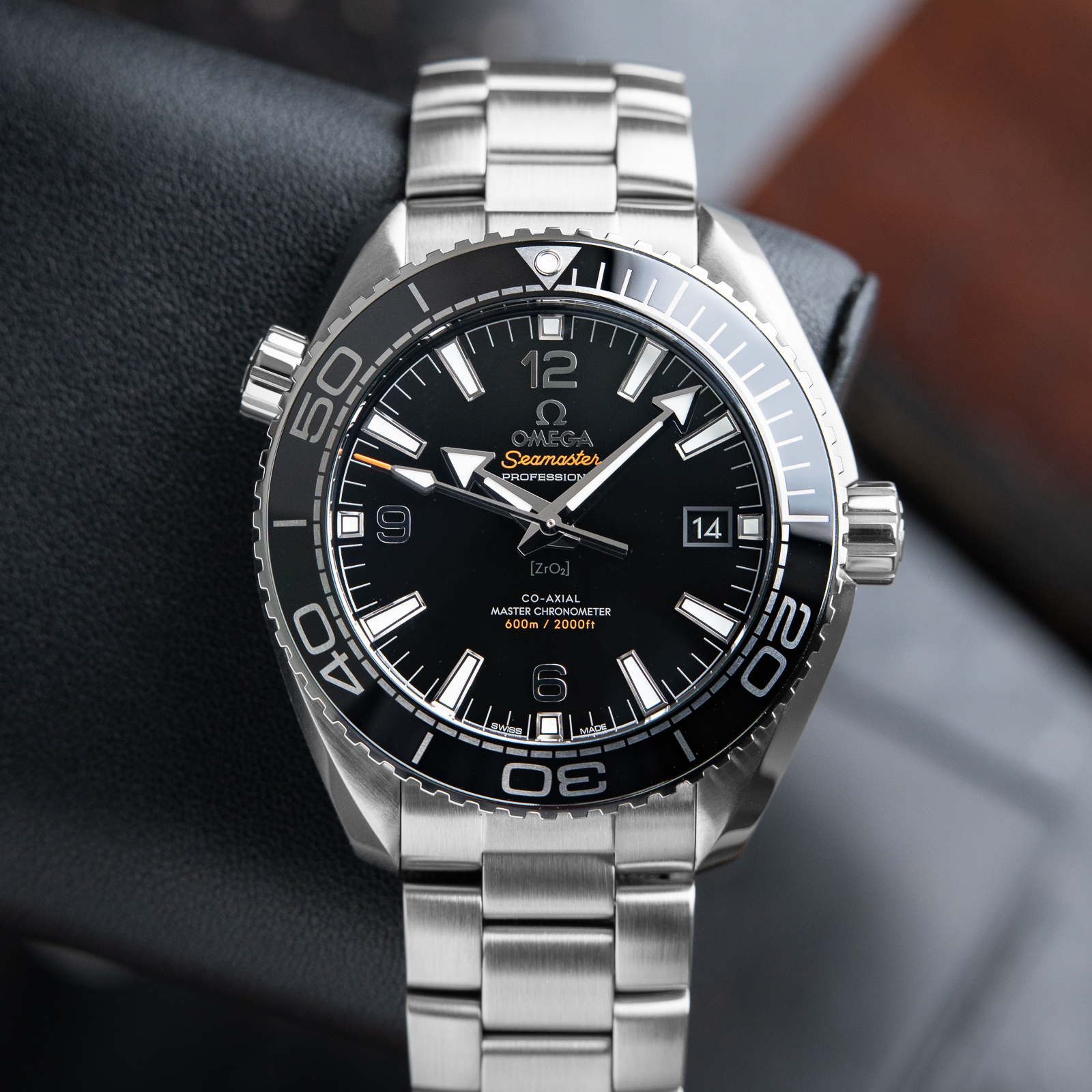 Omega Seamaster 600M Black Ceramic Automatic Chronometer Diver 43.5mm