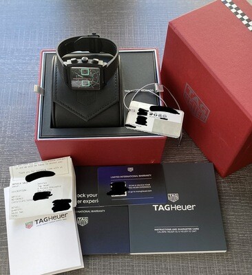 TAG Heuer Monaco ギフトボックス TAG Heuer Monaco Skeleton 8/2023 Titanium Chronograph 39mm