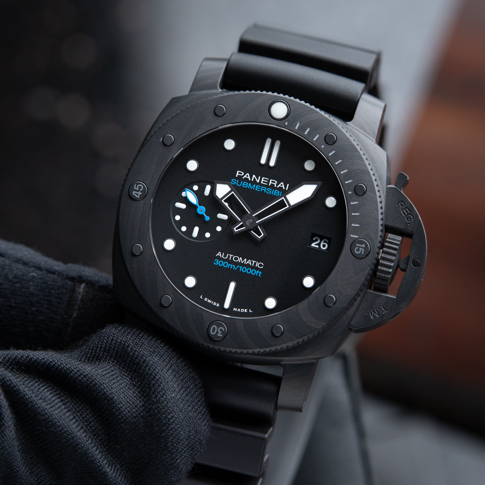 Panerai Luminor Submersible 2023 Carbotech Date Black Automatic PAM1231 42mm
