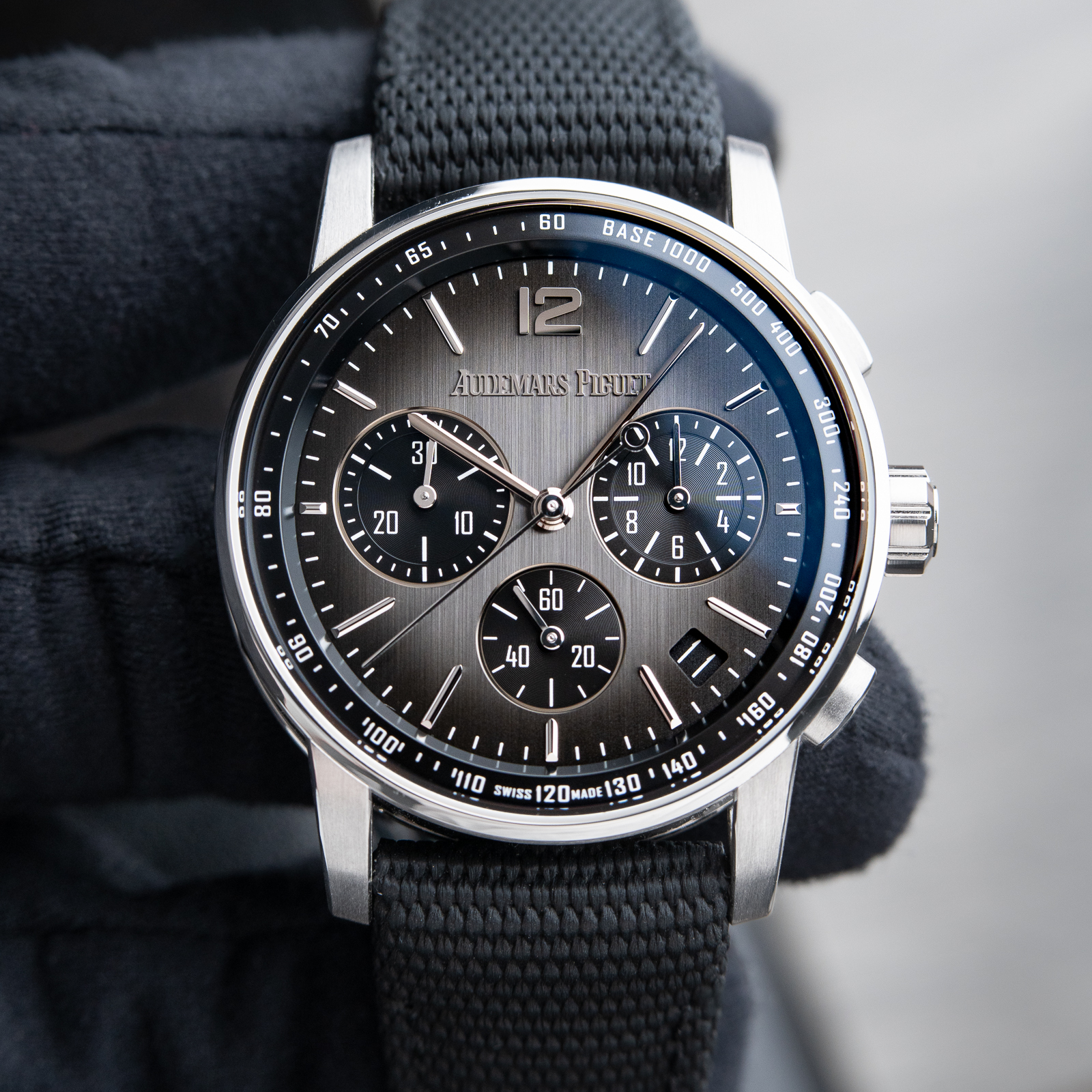 Audemars Piguet Code 11.59 White Gold Gray Automatic Chronograph 4401 41mm