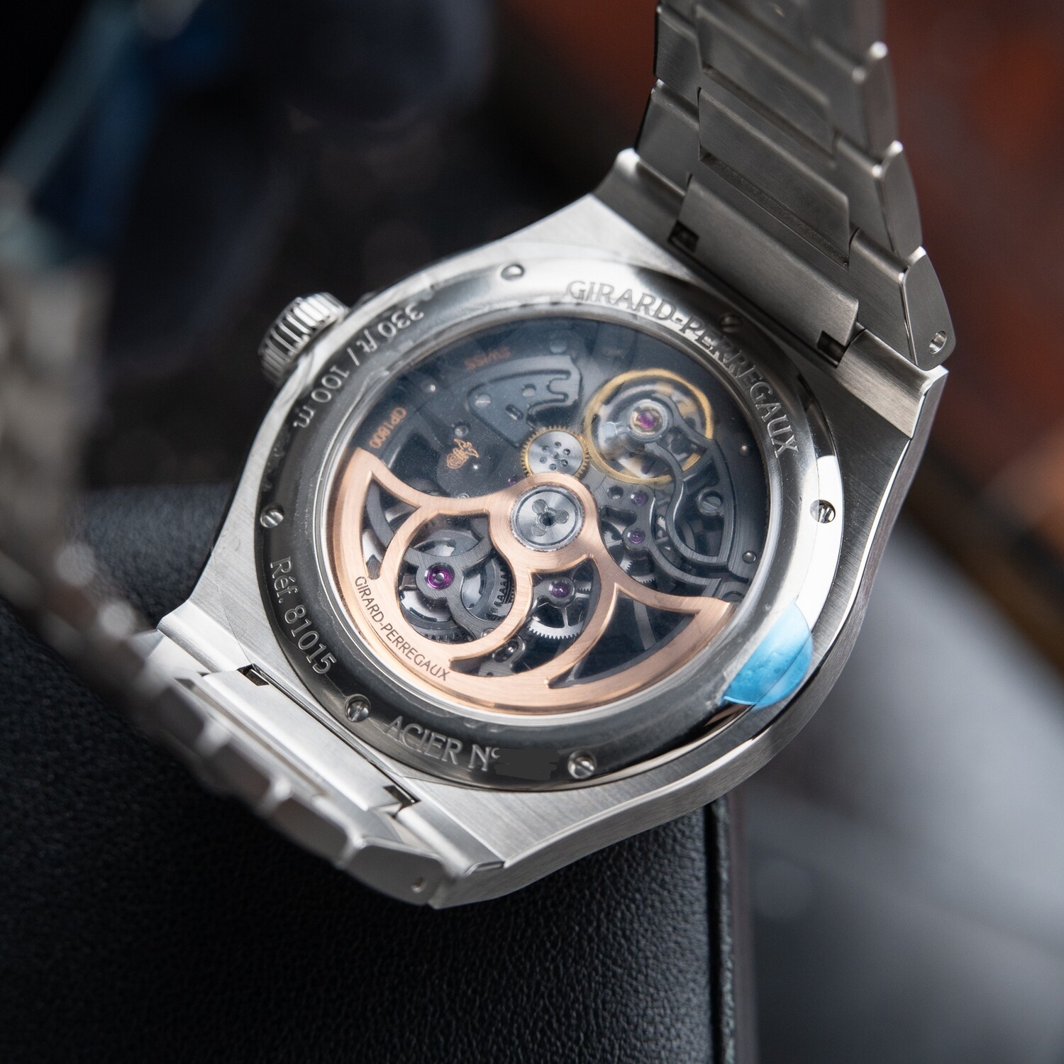 Girard Perregaux Laureato Skeleton UNWORN Openworked Steel