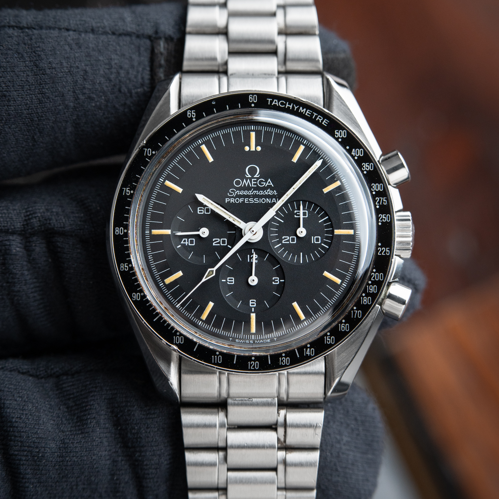 Omega Speedmaster Professional Moonwatch 861 Hesalite Chronograph 3590.50