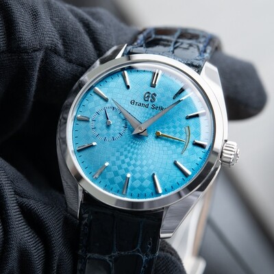 Grand Seiko Elegance Collection Ryusendo Limited Edition Turquoise Blue 39mm