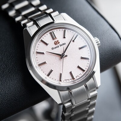 Grand Seiko Heritage Collection UNWORN 55th Anniversary Limited Ed. Pink 36.5