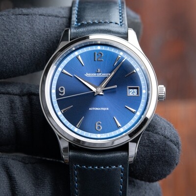 Jaeger-LeCoultre Master Control Date Automatic Limited Edition Blue Dial