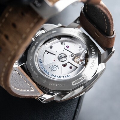 Panerai Luminor 1950 10 Days GMT Automatic Leather Black 44mm Pam533