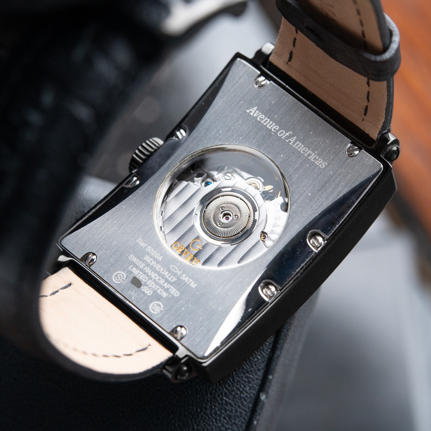 Gevril Avenue Of Americas 5009A Limited Edition Black Dial Automatic