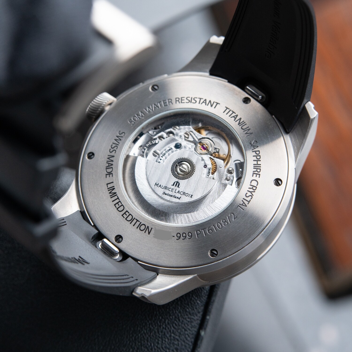 Maurice Lacroix Pontos Décentrique GMT PT6108 Titanium Limited