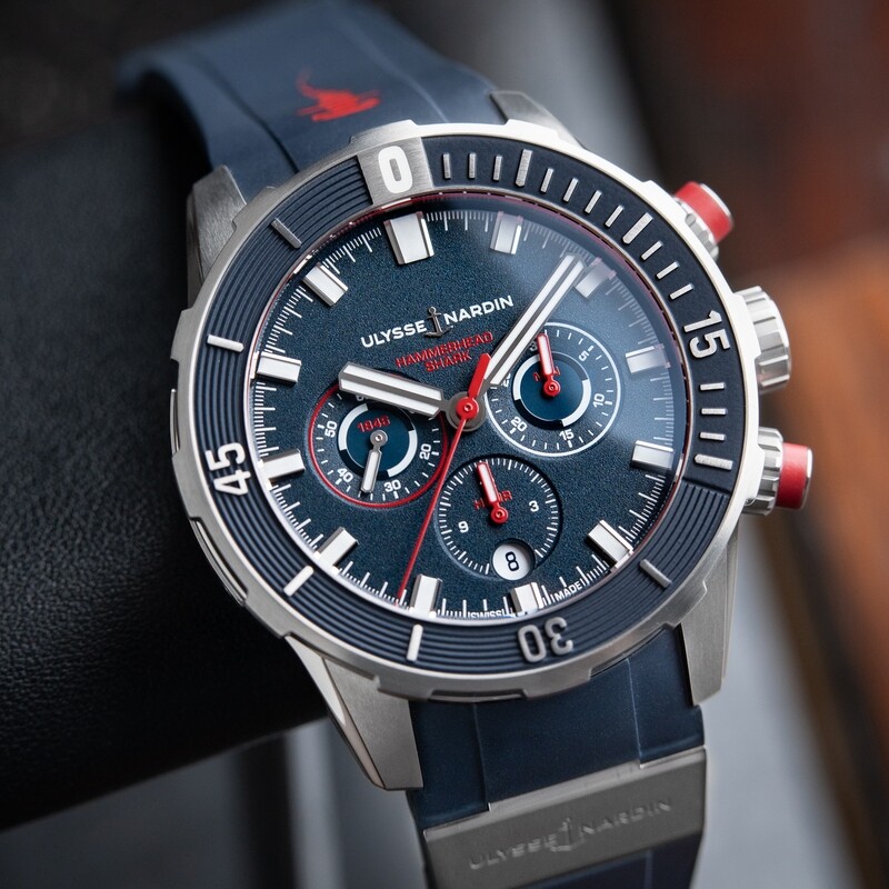 Ulysse Nardin Hammerhead Shark Limited Edition Chronograph Titanium Diver