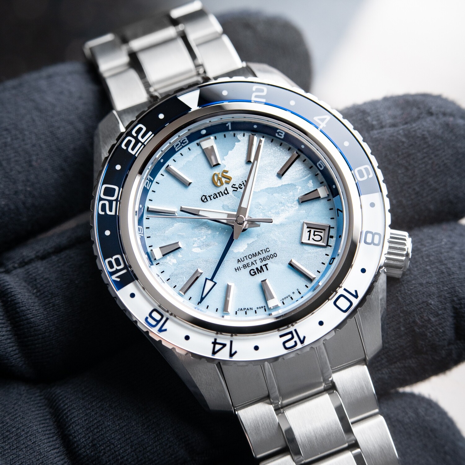 Grand Seiko Sport Collection GMT Limited Ed. 9S 25th Anniversary Blue UNWORN 11/2023 SBGJ275