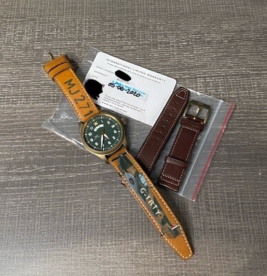 IWC Pilot's Watch Spitfire MJ271 Limited Edition GMT Bronze Green
