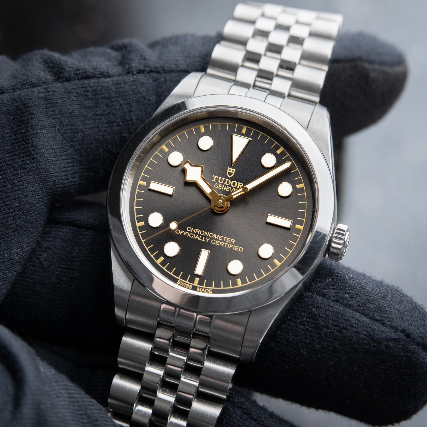 Tudor Black Bay 36 Chronometer Anthracite Dial Steel Bracelet