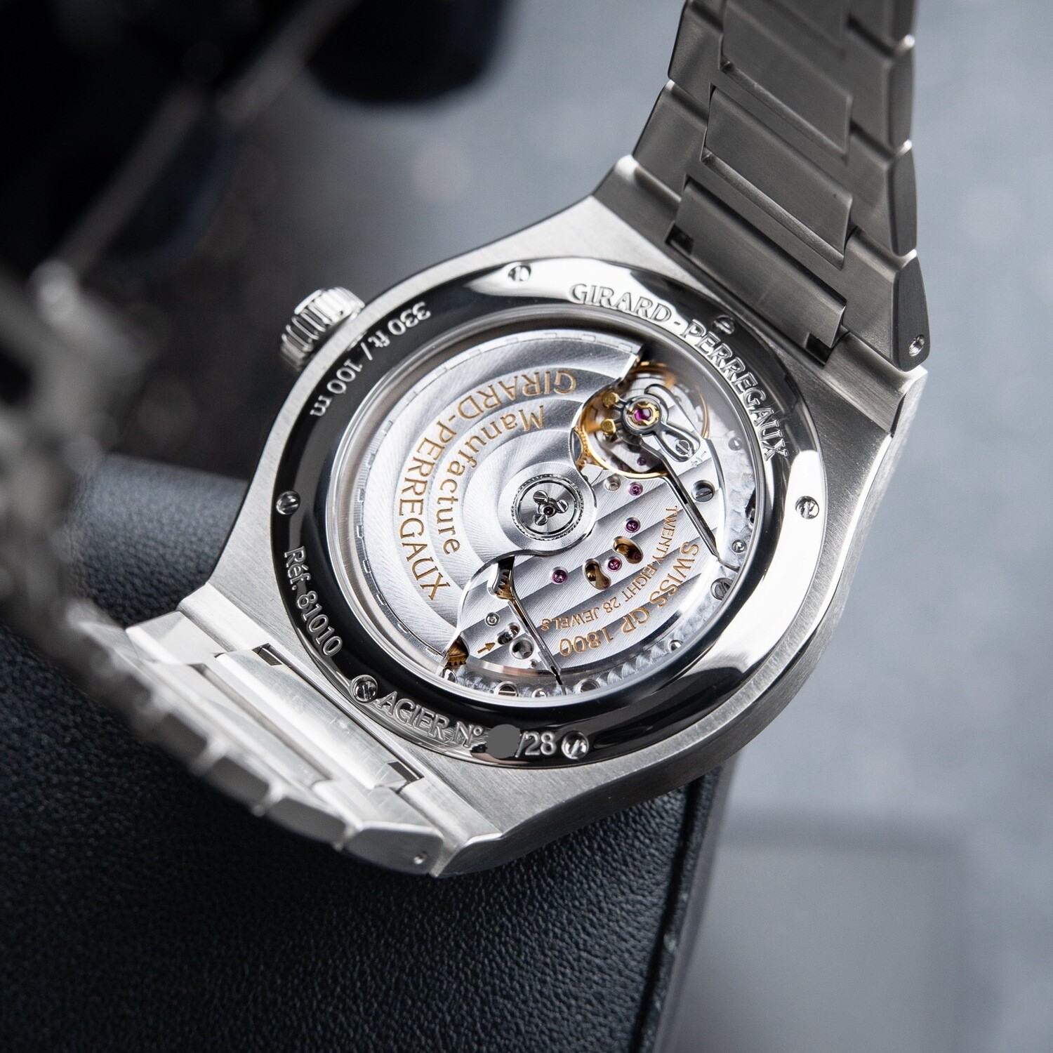 Girard Perregaux Laureato Limited Edition Orange Middle Eastern