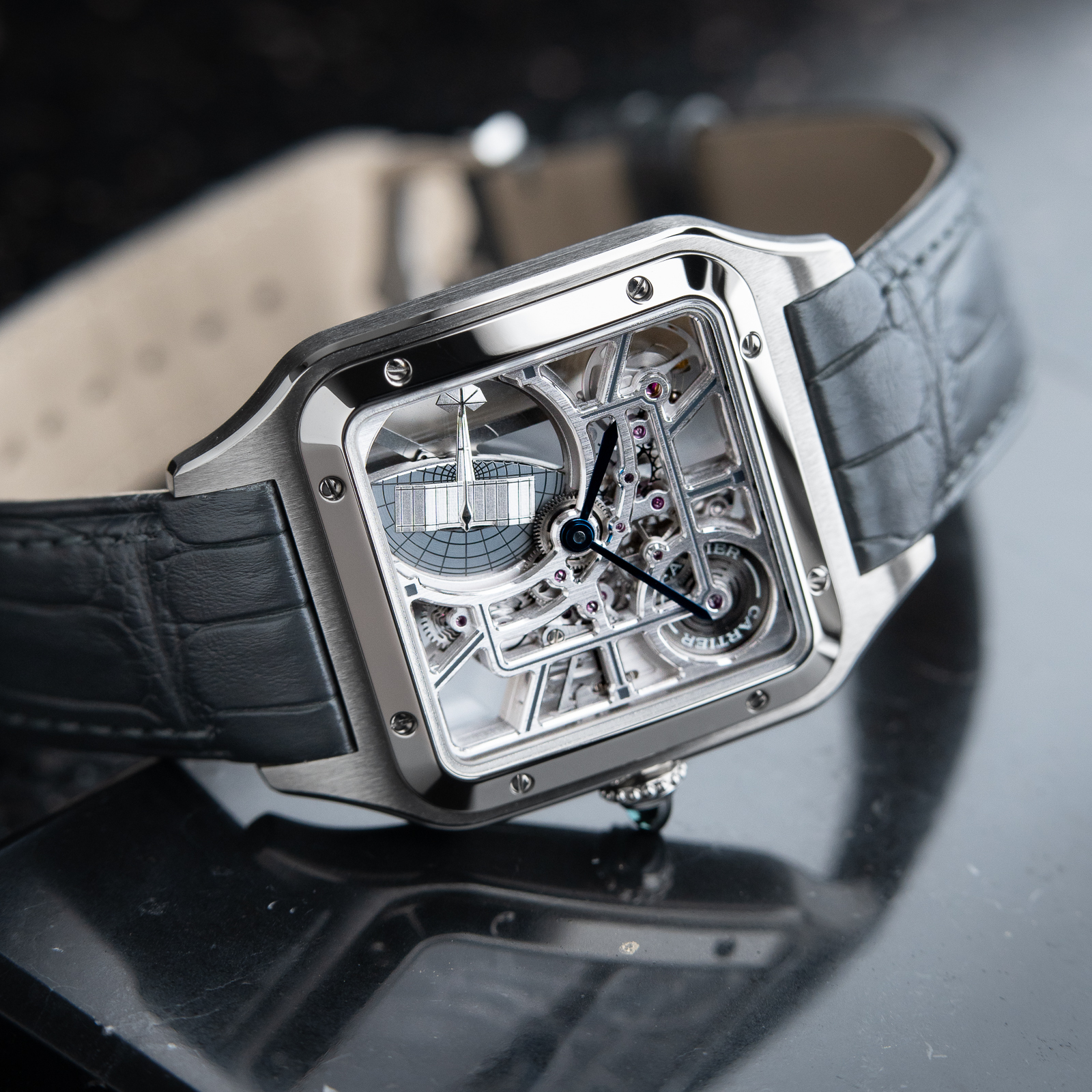 Cartier Santos Dumont
Skeleton CLEAN 10/2023 Automatic Steel Leather